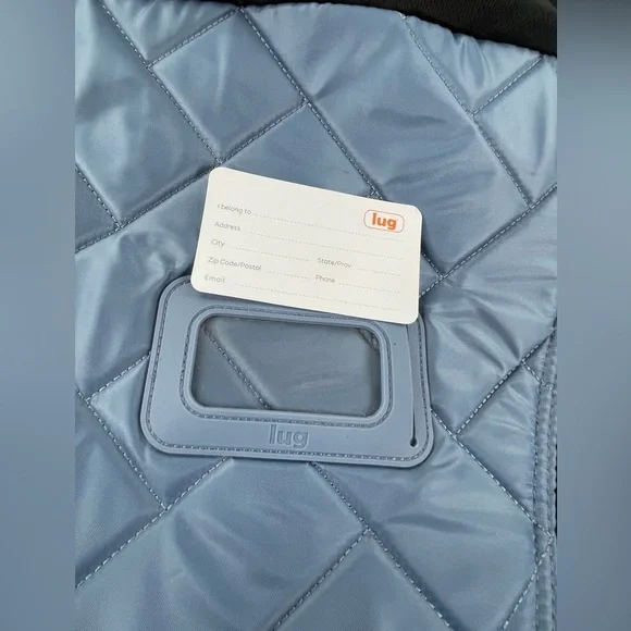 Brand New Lug Jockey Hanging Garment Bag in Black Moon Ice - Picture 14 of 14